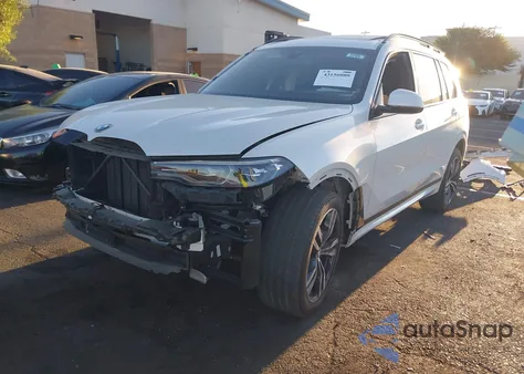 2022 BMW X7 xDrive40I из США, поврежденный, VIN 5UXCW2C02N9J88590